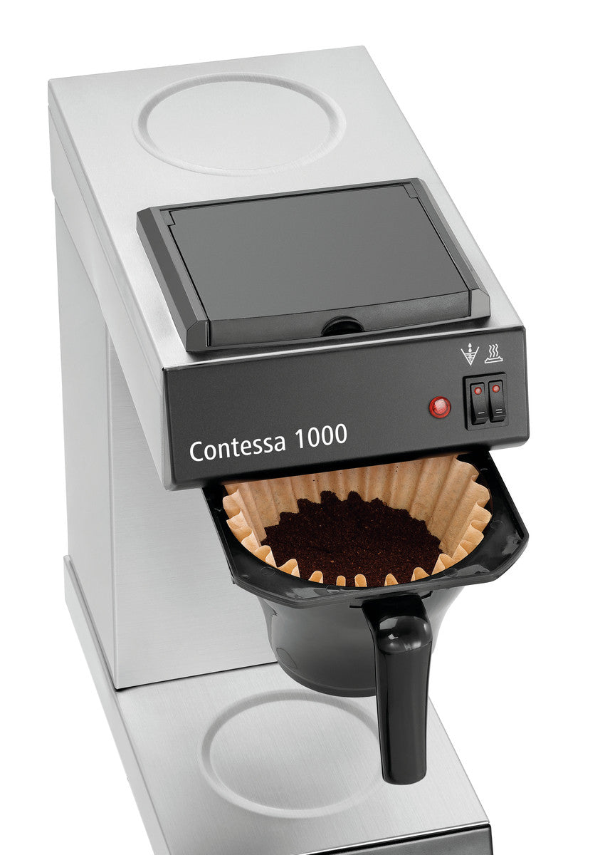 Machine Café Professionnelle Filtre Panier Contessa 1000 - Bartscher - Mathon - 2