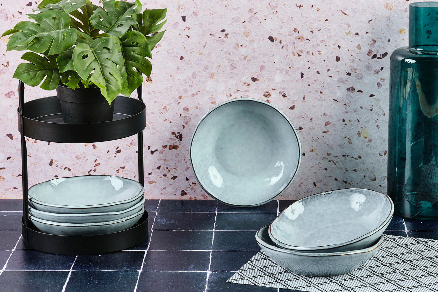 Bol CLOUD Ø19cm - 6 pièces - Gris orage Björn - Mathon - 2