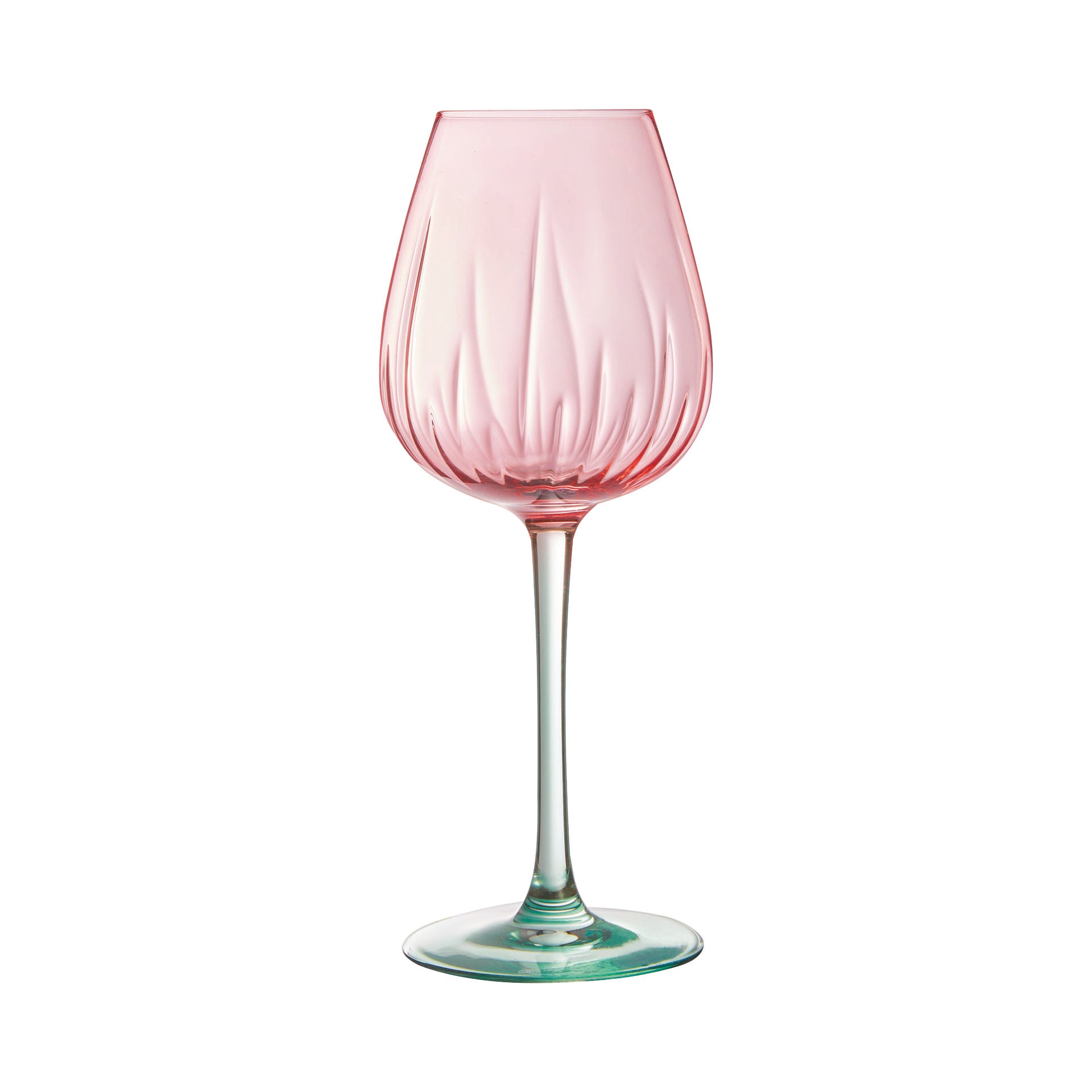 4 verres à pied 47cl Swirly Spring Cristal d