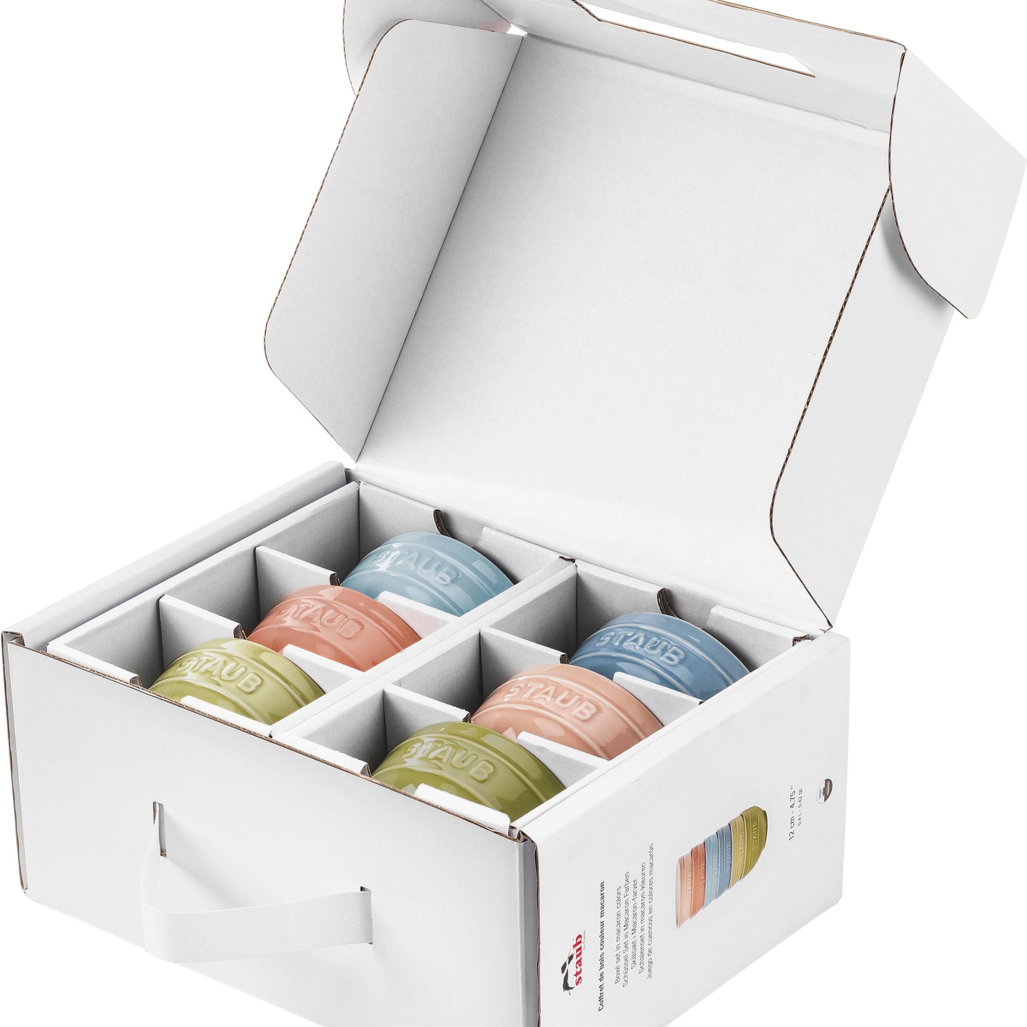 Set de bols macaron 12 cm / 6-pcs Staub - Mathon - 4