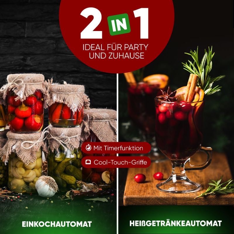 Stérilisateur à bocaux 32L Inox Proficook PC-EKA1283-Inox Proficook - Mathon - 2