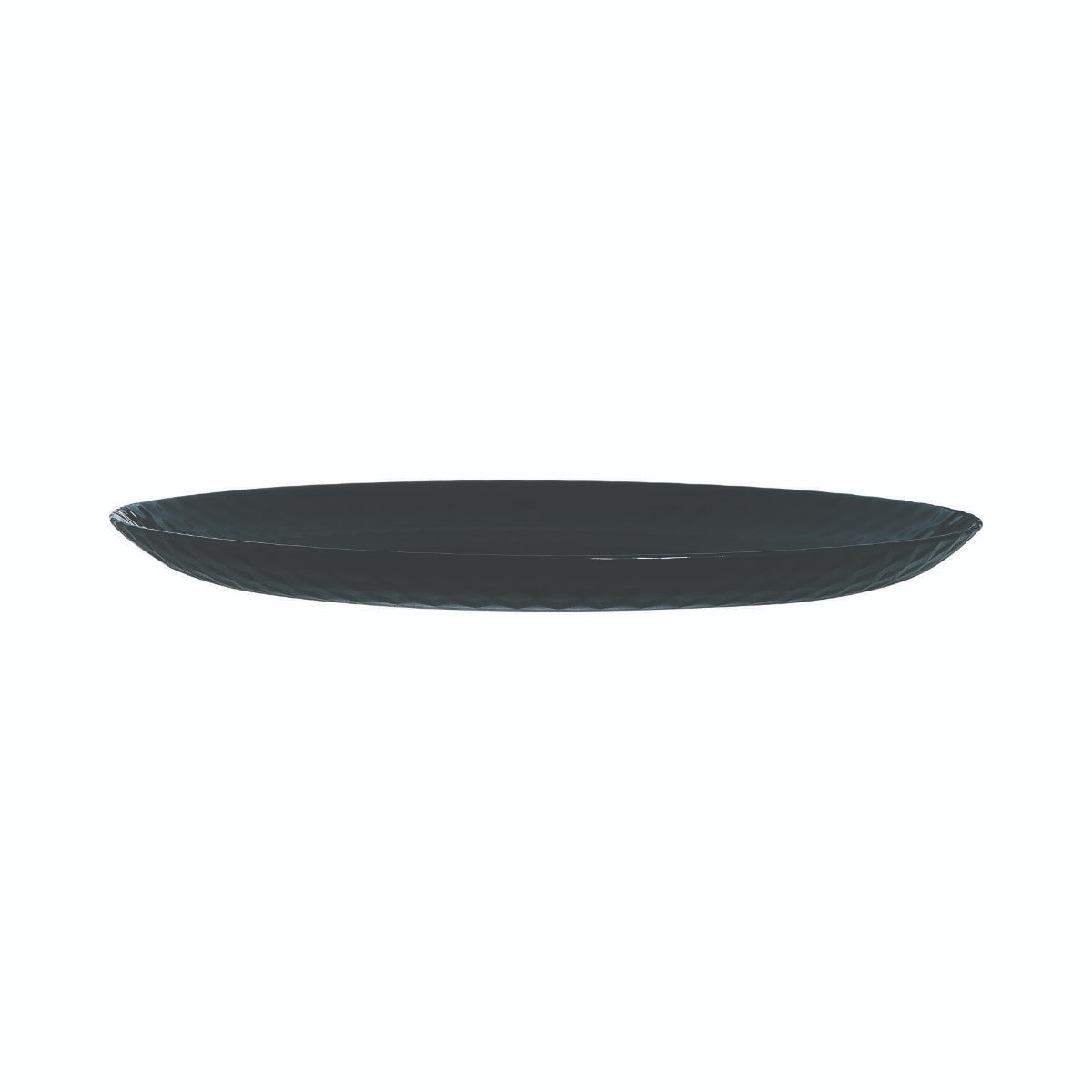 Assiette plate noire 25 cm Pampille Luminarc - Mathon - 2