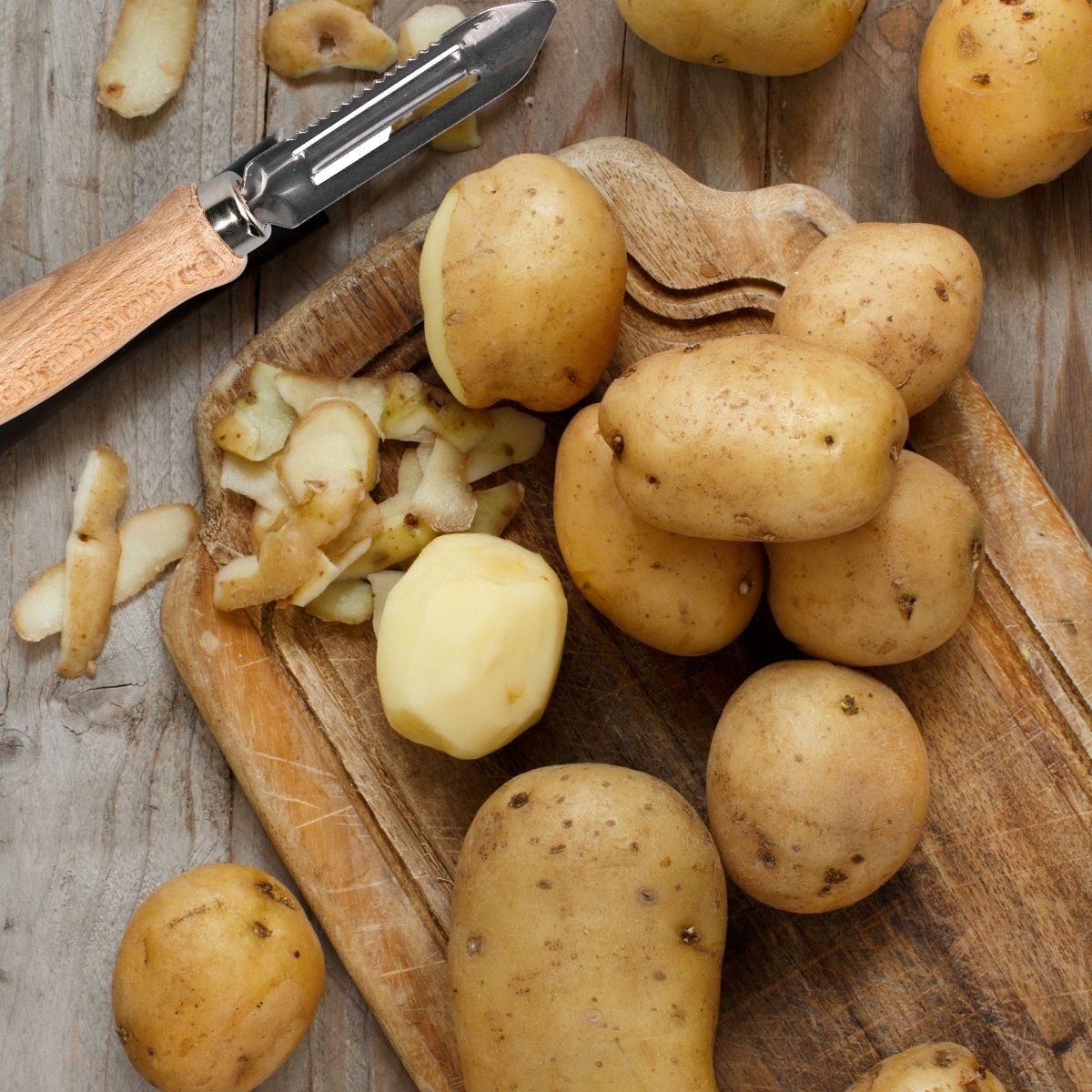 Lot de 2 éplucheurs à asperges manche en bois 15 cm Fackelmann - Mathon - 7