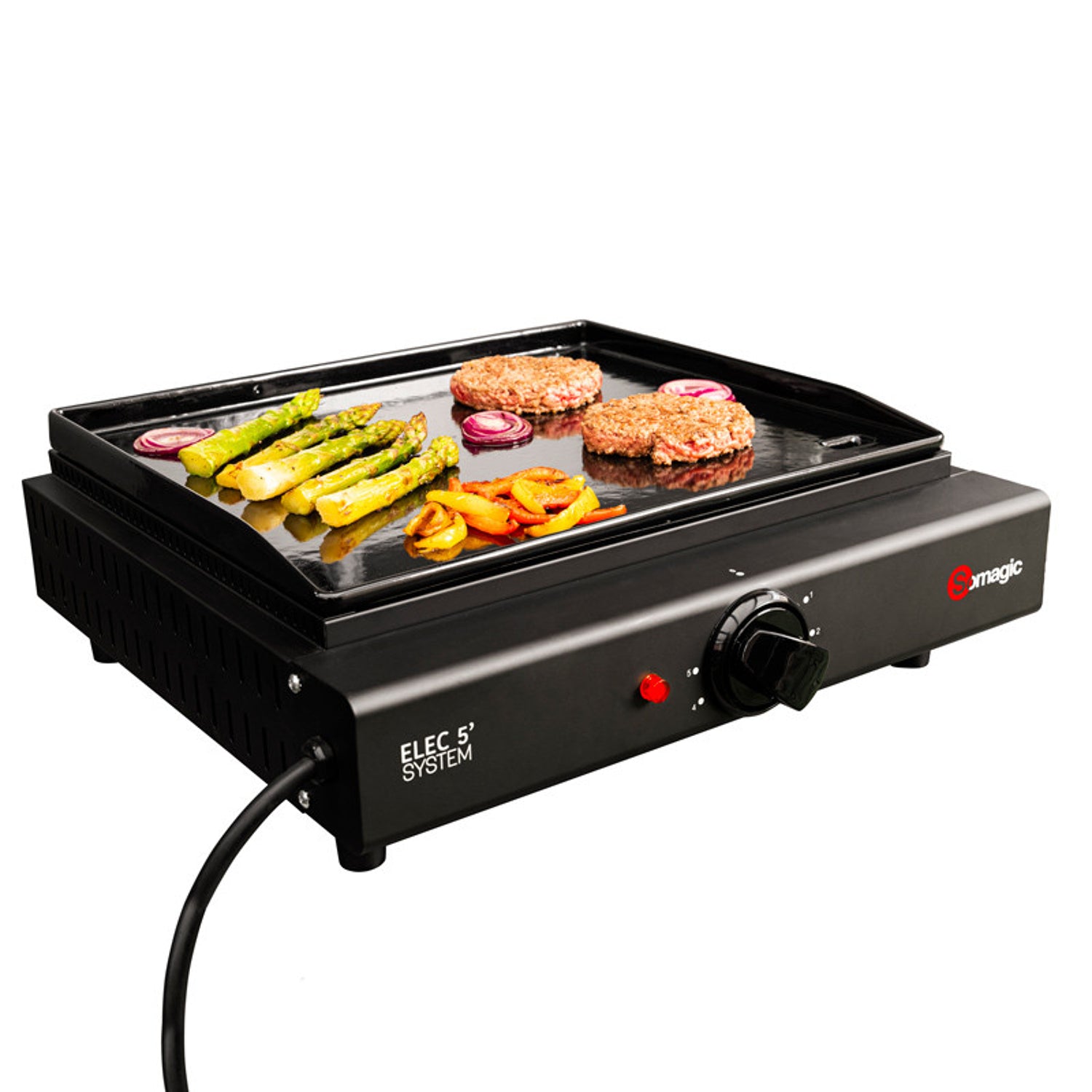 Plancha électrique en fonte OLIANA Somagic - Mathon - 8