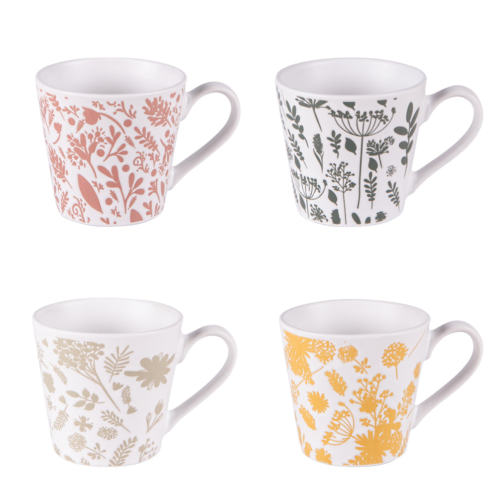 Coffret de 4 tasses Galehia 18 cl Table passion - Mathon - 1