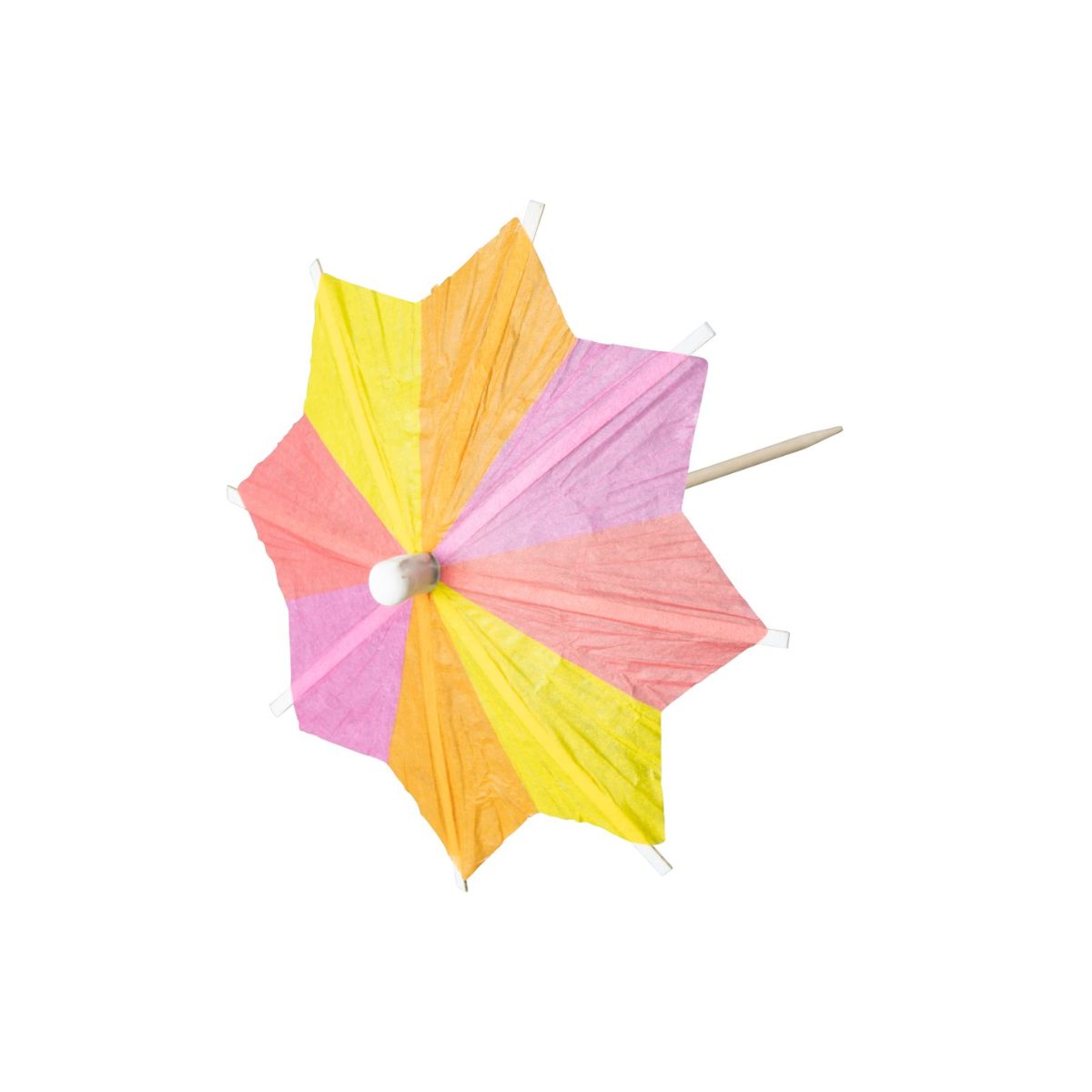 Lot de 15 mini parasols pour cocktail  Nature Fackelmann - Mathon - 1