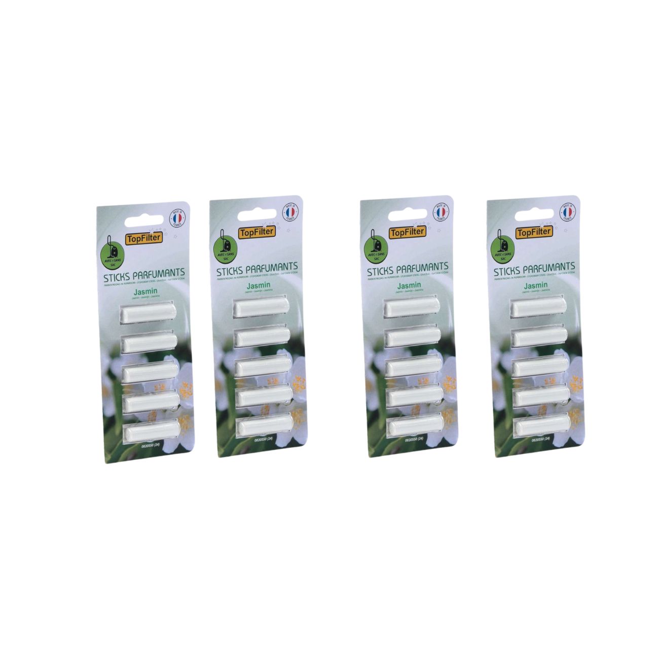 Ensemble de 20 parfums pour aspirateur en stick au jasmin TopFilter TopFilter - Mathon - 1