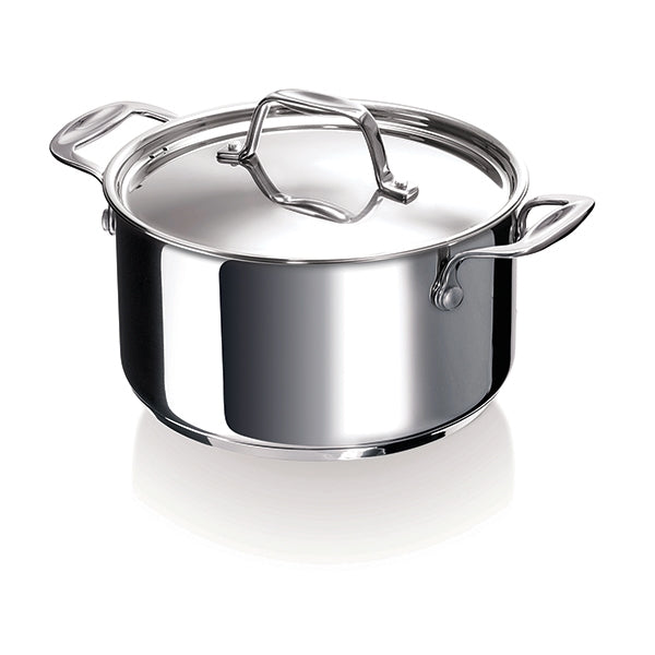 Faitout inox avec couvercle Chef 18 cm 2,4 L Beka - Mathon - 1