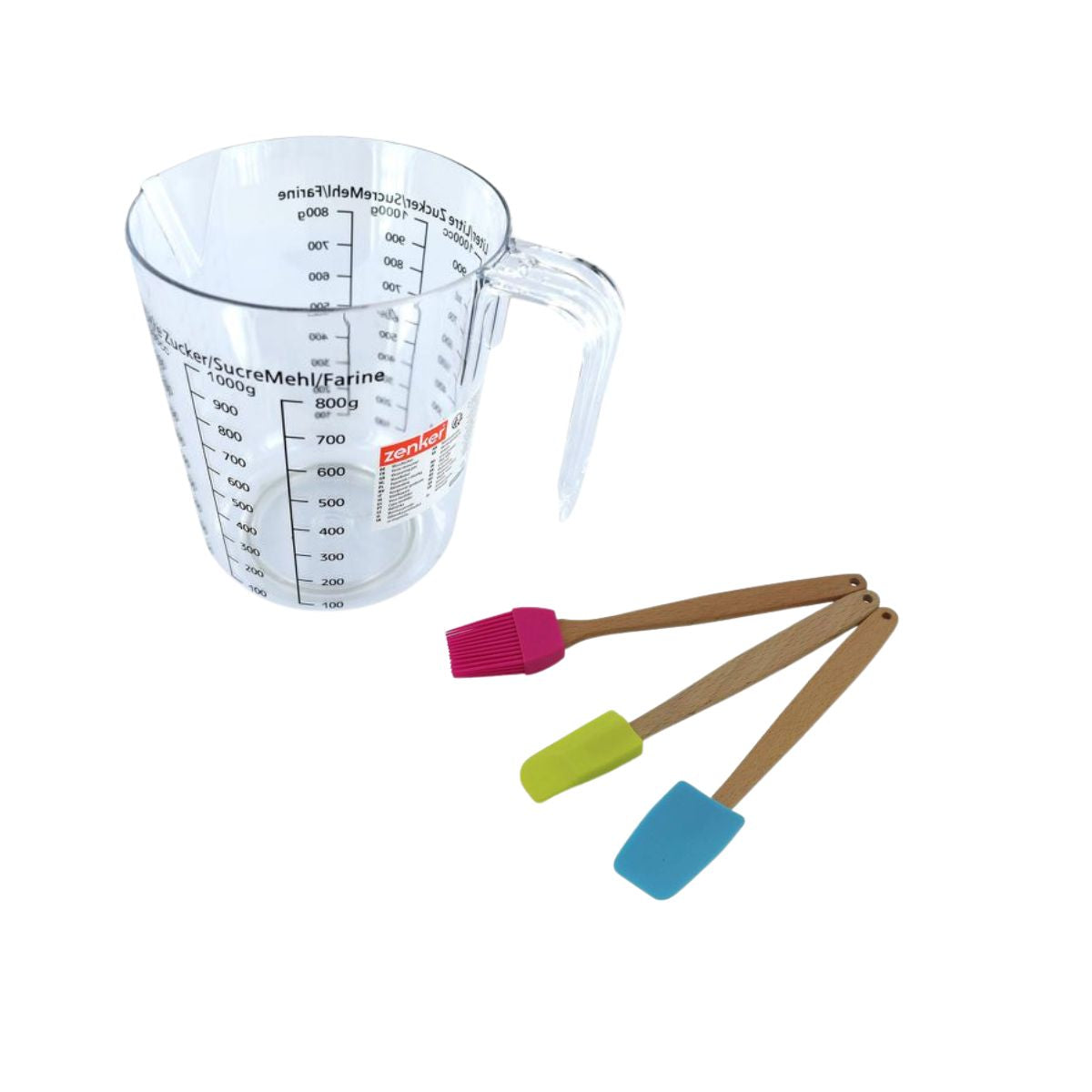 Ensemble verre doseur et accessoires pour pâtisserie Zenker Smart Pastry Zenker - Mathon - 1