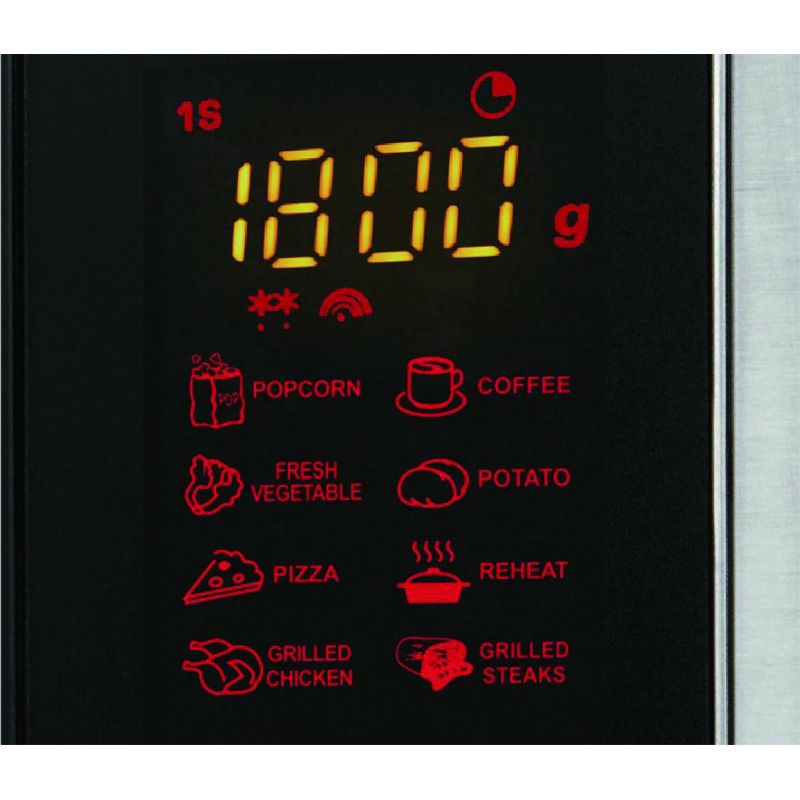 Micro-ondes 20L avec gril 700W Argenté Royalty Line RLMWO3805 Royalty Line - Mathon - 2