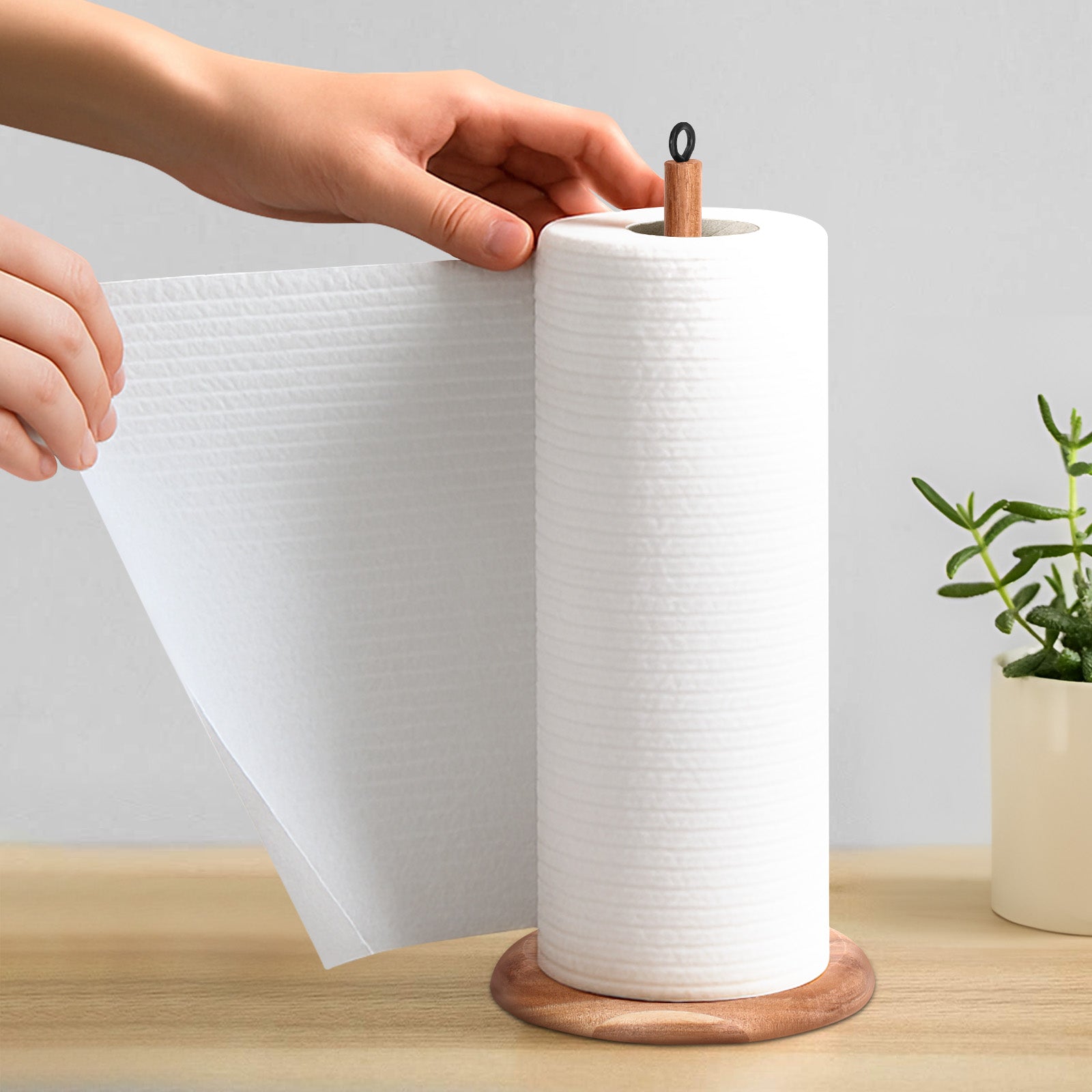 Porte Serviettes Papiers Bois Cheffinger - Mathon - 5