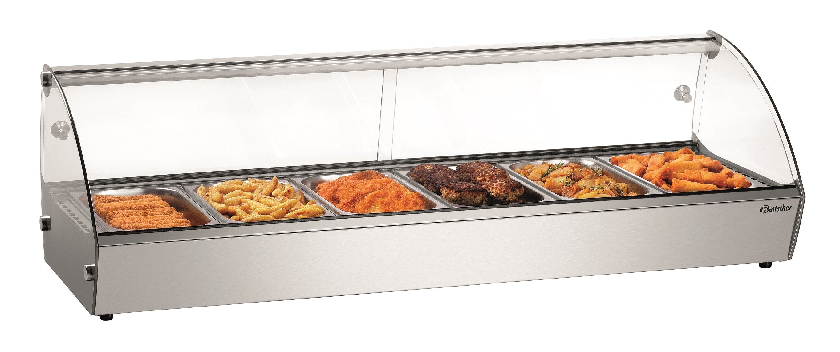 Vitrine chaude - 6 x GN 1/3 - Bartscher - Mathon - 1