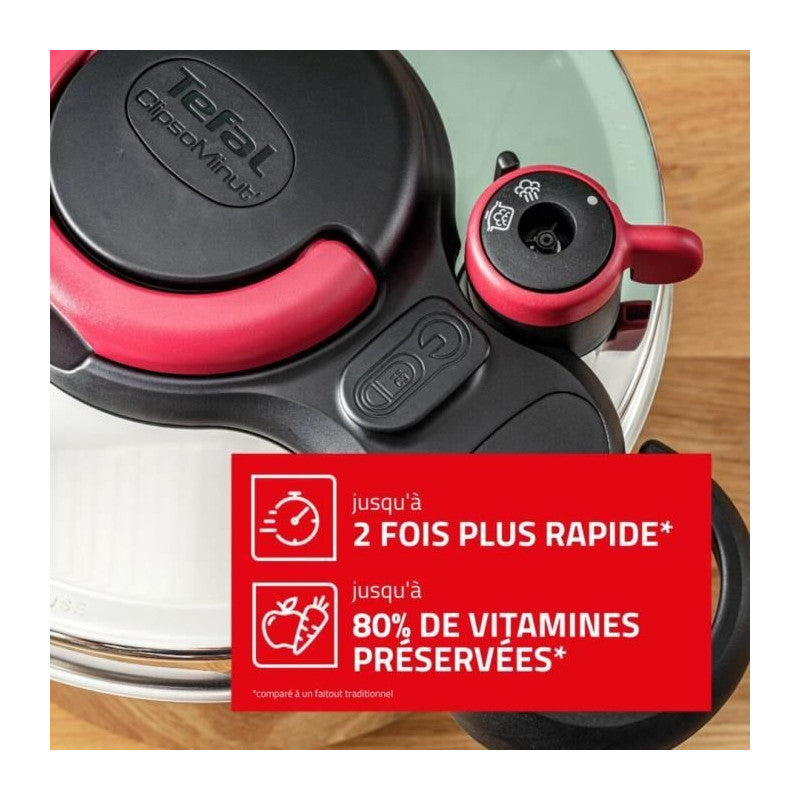 Seb cocotte-minute inox, autocuiseur 6 l Seb - Mathon - 2