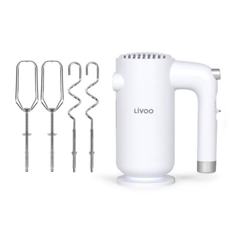 Batteur électrique - Livoo - 250 W - 5 Vitesses Et Fonction Turbo - Blanc Livoo - Mathon - 4