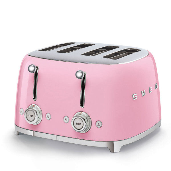Grille-pain Smeg Tsf03pkeu Rose 2000 W Smeg - Mathon