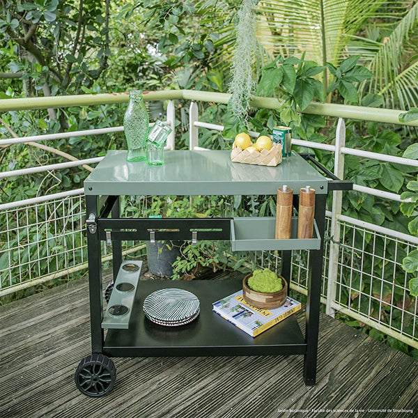 Desserte pour plancha 85 x 50 cm GS167V Livoo - Mathon - 5