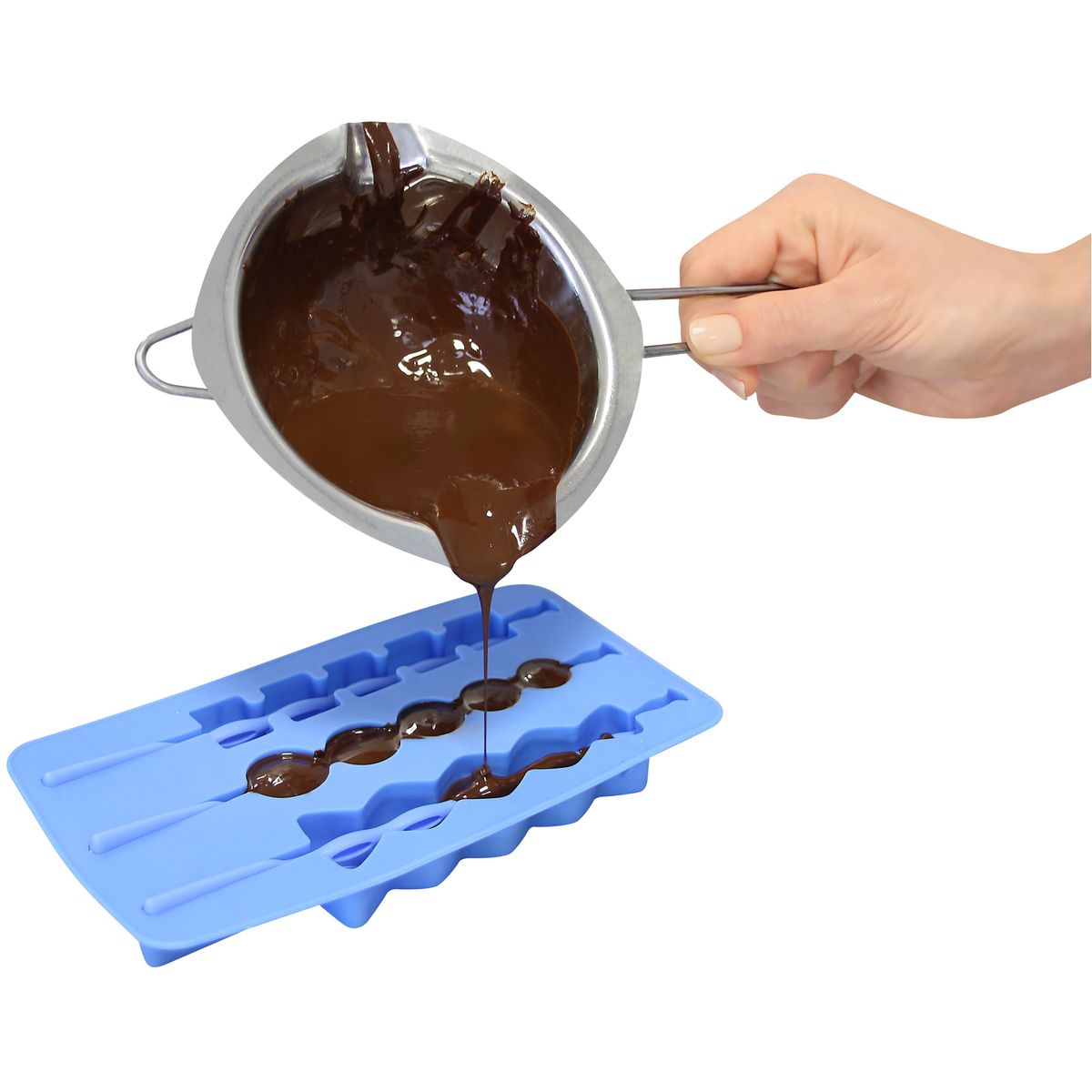 Service à bain marie 26 cm pour chocolat Zenker Zenker - Mathon - 9