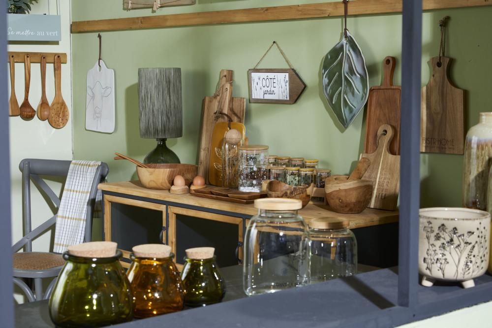 Bocal liège ocre 0.8 L Amadeus - Mathon - 2