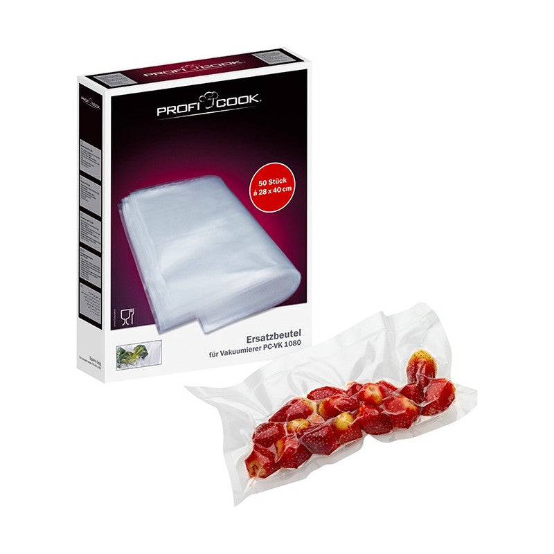 50 Sacs hermétiques 22 x 30 cm Proficook pour PC-VK 1015/1080/1133/1134/1146 Proficook - Mathon - 2