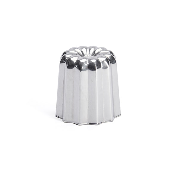 Moule à canelés en inox Ø 5,5cm De Buyer - Mathon - 1
