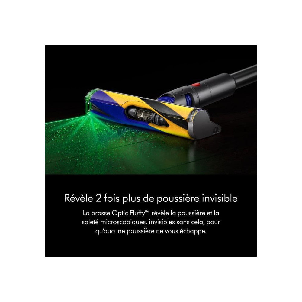 V12 Detect Slim Absolute - Aspirateur Balai Sans Fil - Puissance 150 Aw - Contrôle De Puissance - Brosse Avec Lumiere Int Dyson - Mathon - 3