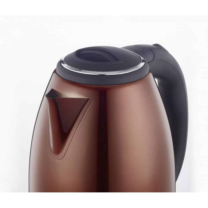 Bouilloire électrique 1.8L inox sans fil Cuivre Herzberg  HG5011-COP Herzberg - Mathon - 4