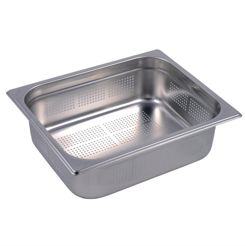 Bac Gastro Inox Perforé GN 1/2 - 100 mm - Gastro M - Mathon