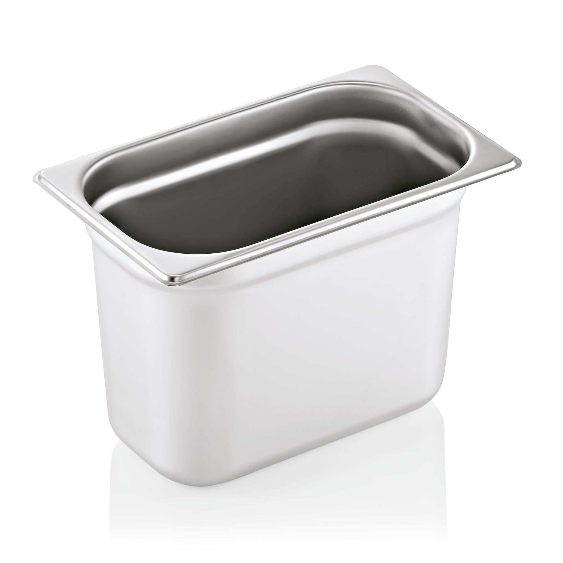 Bac GN 1/4 en Acier Chrome 5,5 L H 200 mm - WAS Germany - Mathon