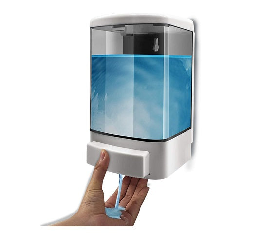 Distributeur de Savon Manuel de 1000 ml blanc Vendos85 - Mathon