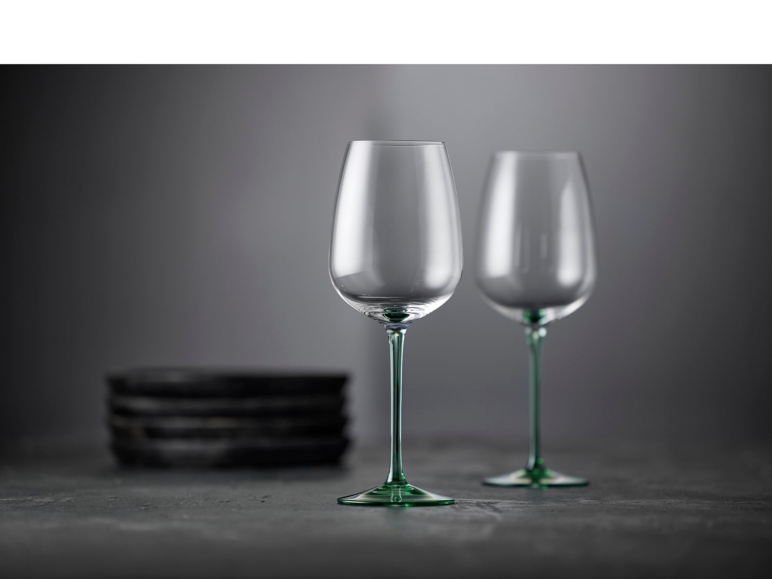 Set de 4 verres à vin VIENNA Vert Lyngby Glas - Mathon - 7