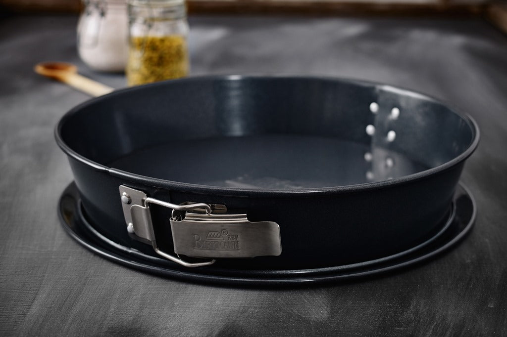 Moule à fond amovible conIque en acier carbone, Premium, D32xH6 cm Birkmann - Mathon - 2