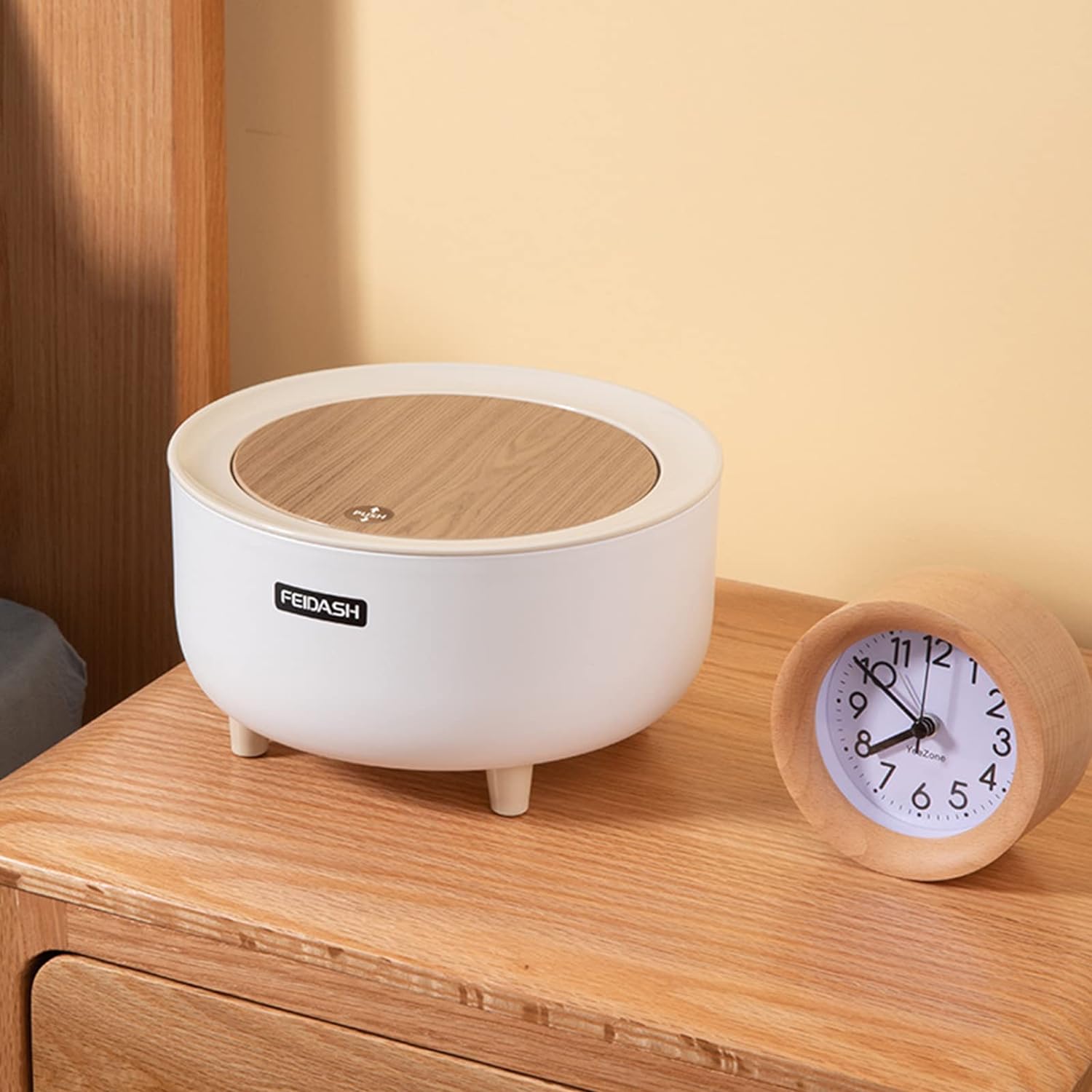 Mini Poubelle de Bureau de 2L blanc Vendos85 - Mathon