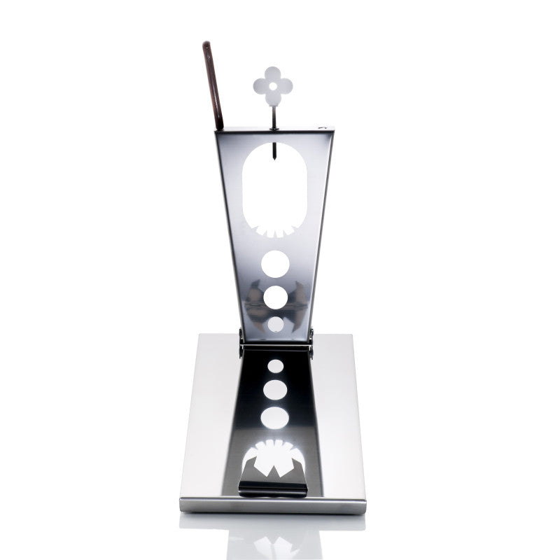 Support à jambon pliable zen – acier inoxydable, couteau inclus Don Hierro - Mathon - 6