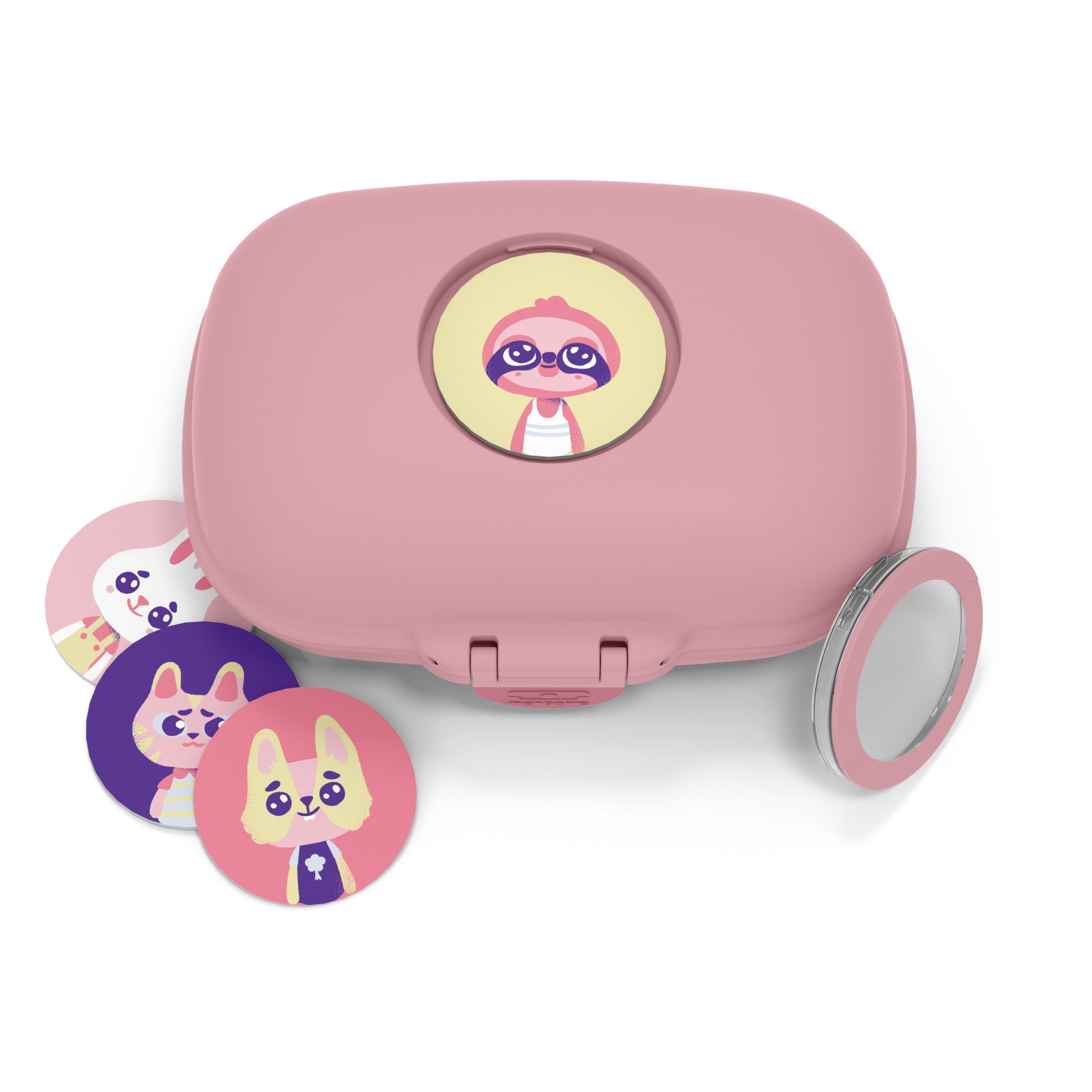 Boîte à goûter enfant Gram 600ml Rose Blush Monbento - Mathon - 3