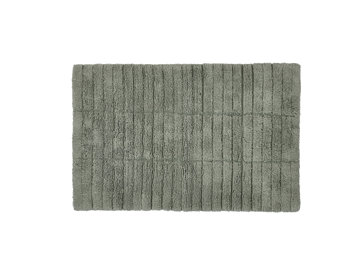 Tapis de bain TILES en coton Vert matcha Zone Denmark - Mathon