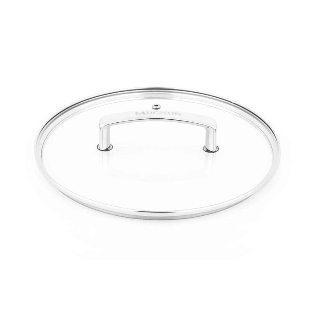 Couvercle 24cm en verre et en aluminium SIGNATURE Fauchon Art de la Table - Mathon - 1
