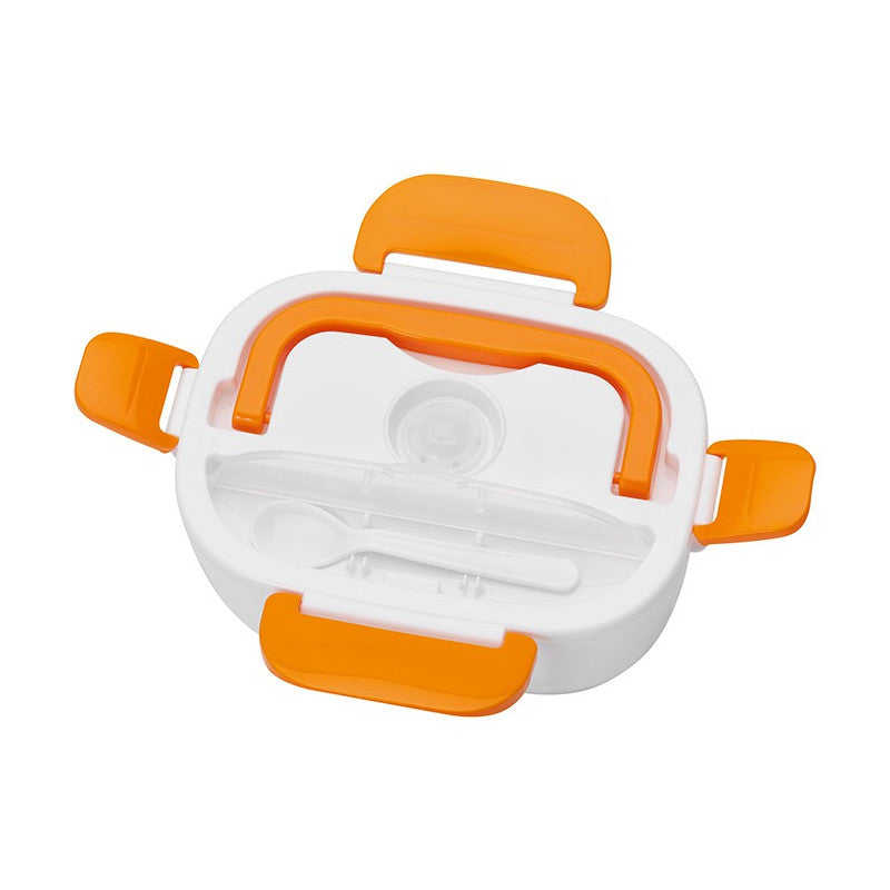 Boite à déjeuner chauffante électrique 220V Clatronic LB 3719 Blanc/orange Clatronic - Mathon - 2