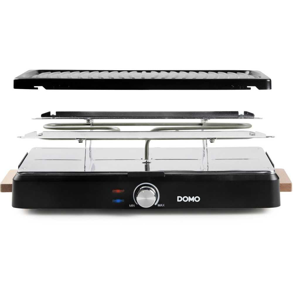 Appareil A Raclette - Domo - Do9294g - 8 Personnes - Gril - 1400 W Domo - Mathon - 3