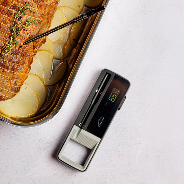 Thermomètre Bluetooth avec sonde sans fil en acier inoxydable 14 cm Lacor - Mathon - 3