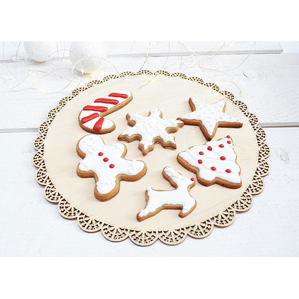 Set de 3 emporte-pièces dorés Noël Scrapcooking - Mathon - 2