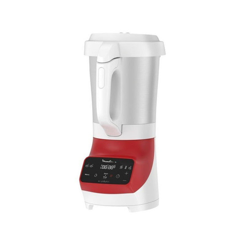 Moulinex soup&plus blender chauffant, capacité utile 2 l, 5 vitesses, ecran tactile, livre recettes, Moulinex - Mathon - 2