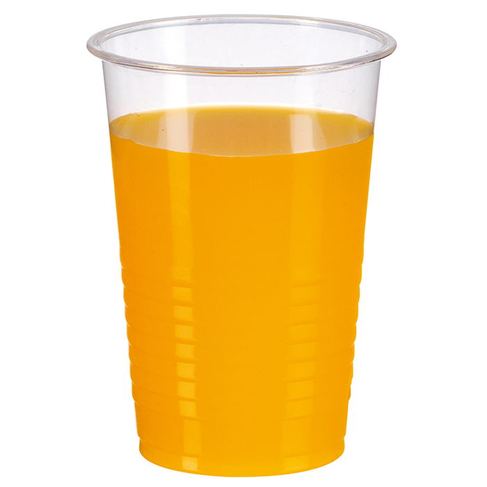 Gobelet PLA transparent 200 ml Diam: 7,2 cm 7,2 x 4,5 x 8 cm - 10 unités FirstPack - Mathon