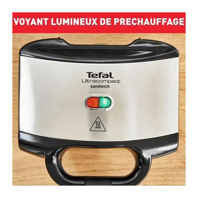 Croque-monsieur, Revetement Antiadhésif, Verrouillage Sécurité, Poignée Thermorésistante Sm155212 Tefal - Mathon - 3