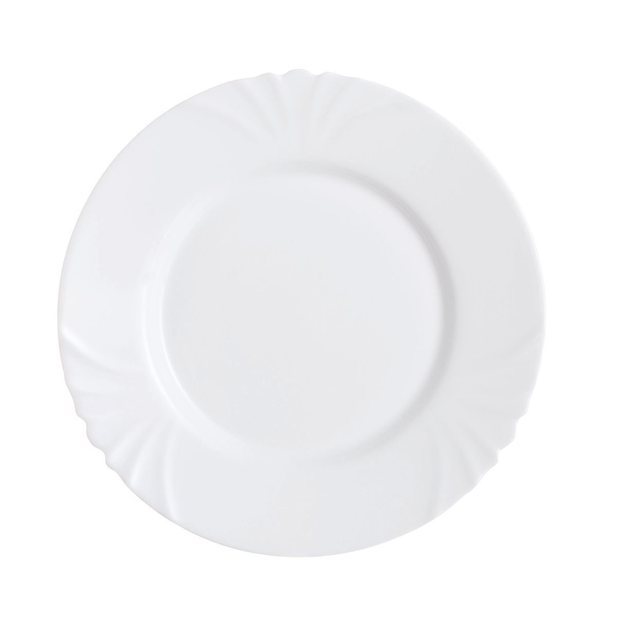 Assiette blanche 25 cm Cadix Luminarc - Mathon