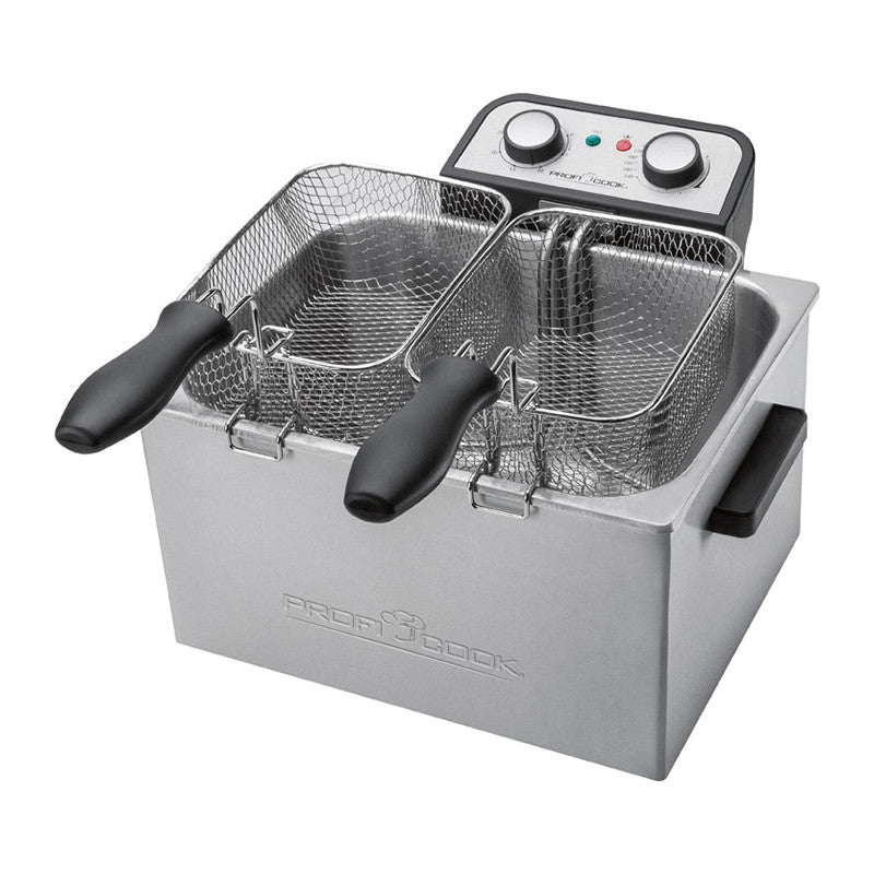 Double Friteuse 5L 3000W professionnelle Proficook PC-FR 1038 Proficook - Mathon - 2