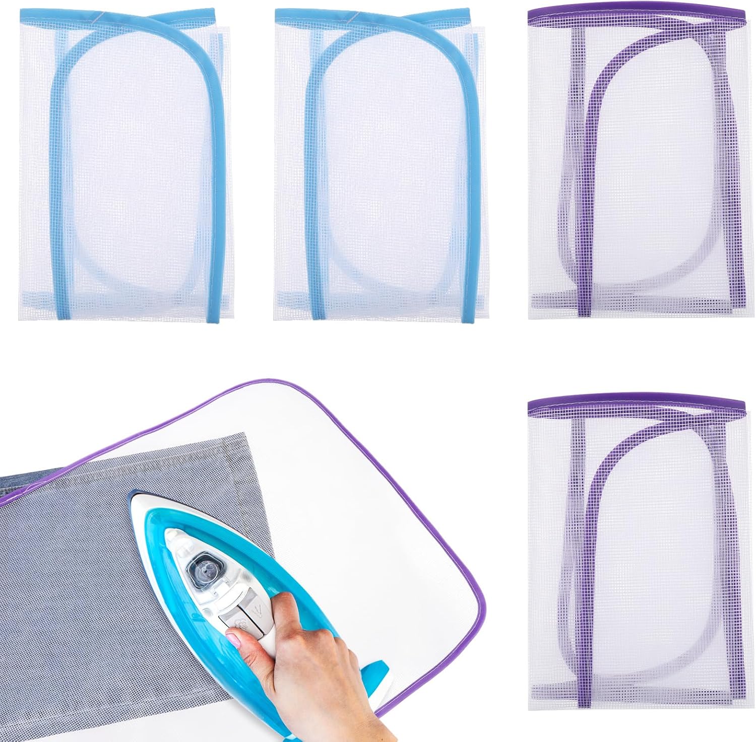 Lot de 4 toiles de protection de repassage 40×60 cm Vendos85 - Mathon