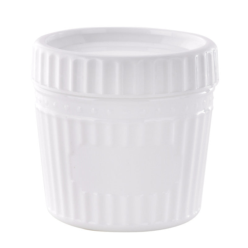 48Pcs - Combo Bol CookShow verre opale + Couv en plastique PP  H78mm 260ml FirstPack - Mathon