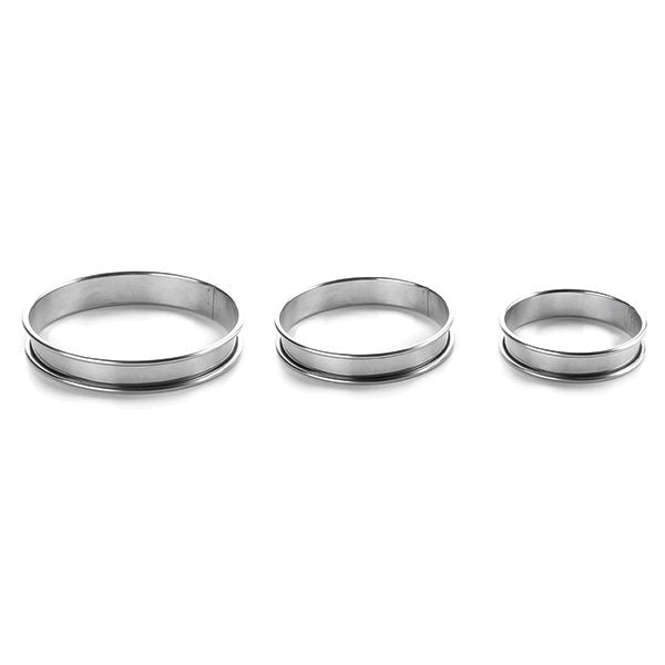 Cercle à tartelette rond en inox 10 cm Lacor - Mathon - 2