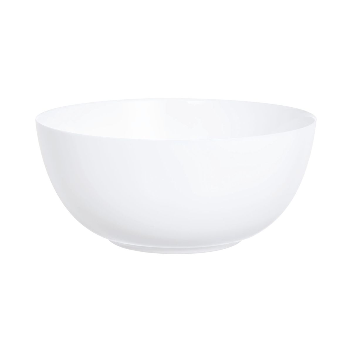 Saladier blanc 26cm Diwali  - Verre opale extra résistant Luminarc - Mathon - 2