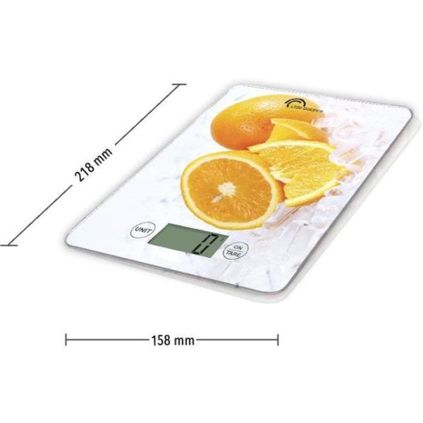 Balance De Cuisine Electronique De Precision  - Slim - Orange Little Balance - Mathon - 4